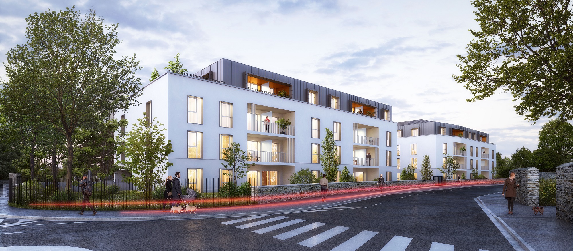 L-2018-06 - REALITES - Construction de 62 Logements quartier CHU - Angers (49) ©Rolland & associés1 petite