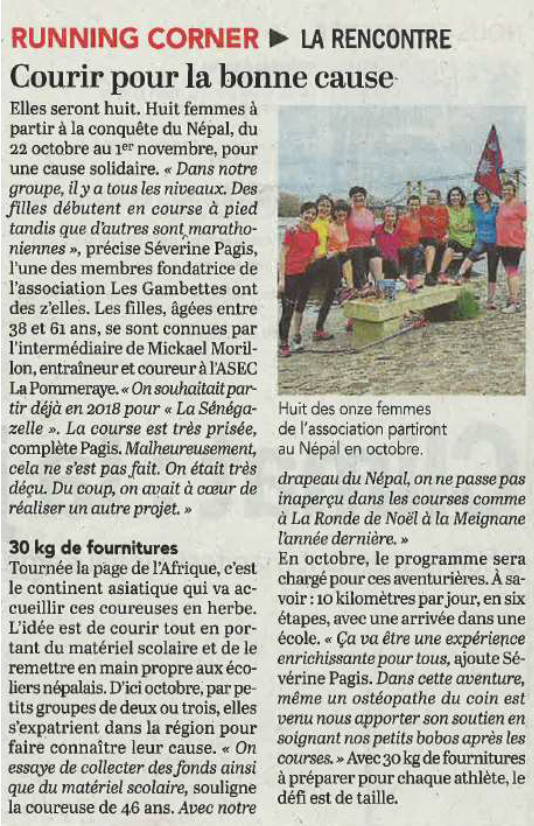 Article CO - Les Gambettes