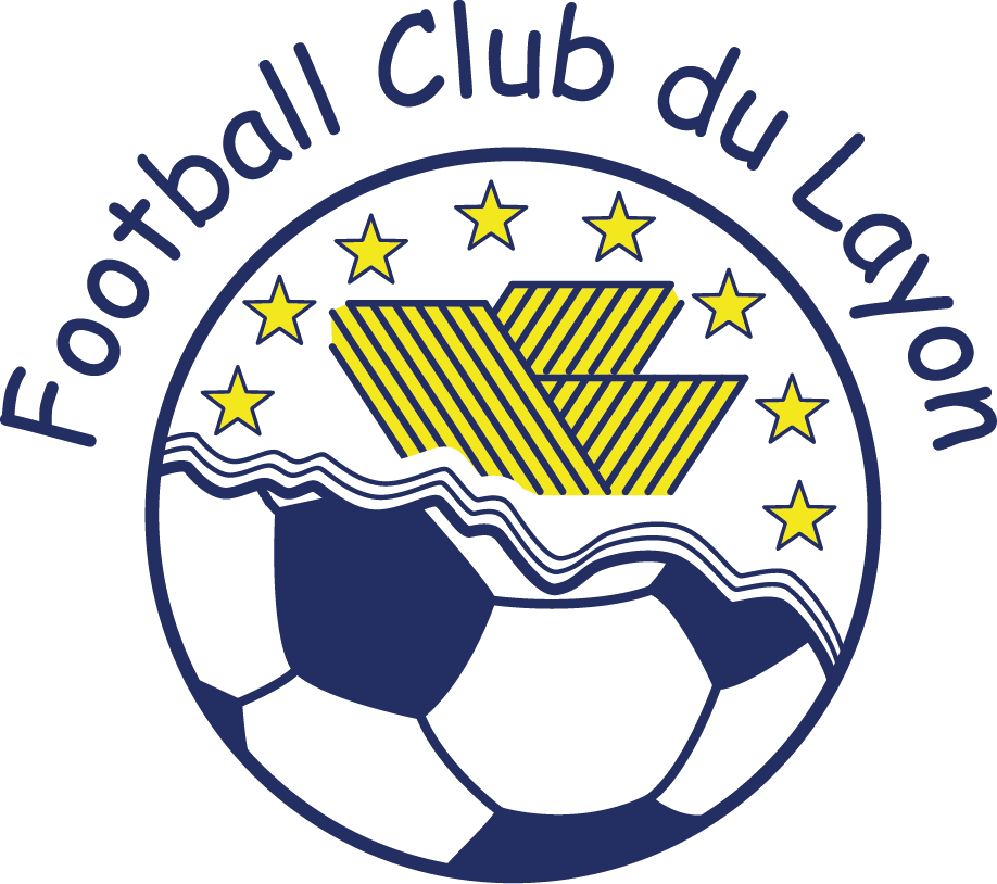 Logo FC LAYON avec fond